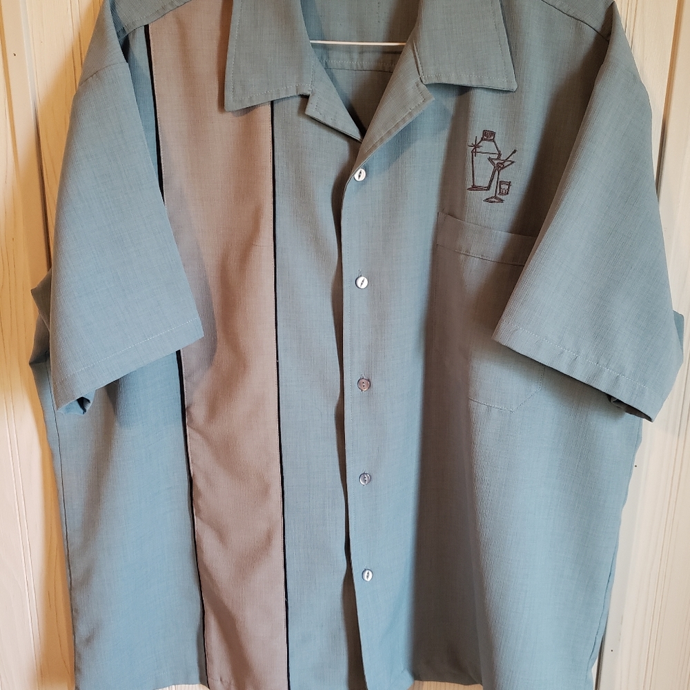 Steady brand, 2X, Bowling Style Shirt